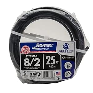 Southwire Romex SIMpull 8/2 NM-B Cable