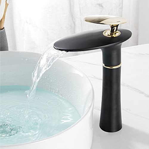 Mitigeur de lavabo cascade en laiton pour éviter les éclaboussures de vasque - 2