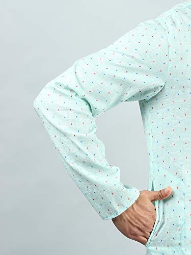 Image of Uri and MacKenzie Mens Cotton Woven Casual Kurta Pajama set