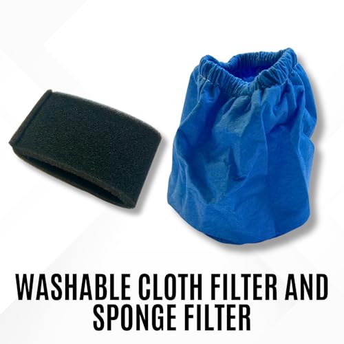 Ark Mat WET AND DRY VACUUM CLEANER with Blow Function 10L - Lightweight 2.5kg Wet Dry Hoover with 800W Suction Power, Includes Hose Crevice Tool and Washable Filters for Home Garage Car 9 Ark Mat WET AND DRY VACUUM CLEANER with Blow Function 10L - Lightweight 2.5kg Wet Dry Hoover with 800W Suction Power, Includes Hose Crevice Tool and Washable Filters for Home Garage Car - Image 9