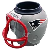 FanMug NFL New England Patriots Kunststoff Tasse, Becher, Sammelbehälter, Dosenhalter