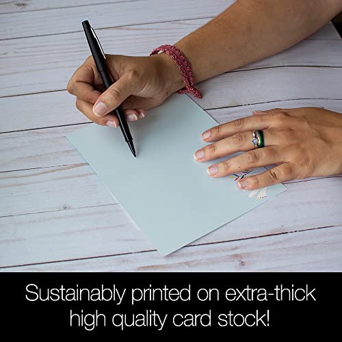 Image of Tree-Free Greetings - All Occcasion Cards - 12 Cards + 12 White Envelopes - Made in USA - 100% Recycled Paper - 4 inchx6 inch - Beautiful Peace (FS54553)