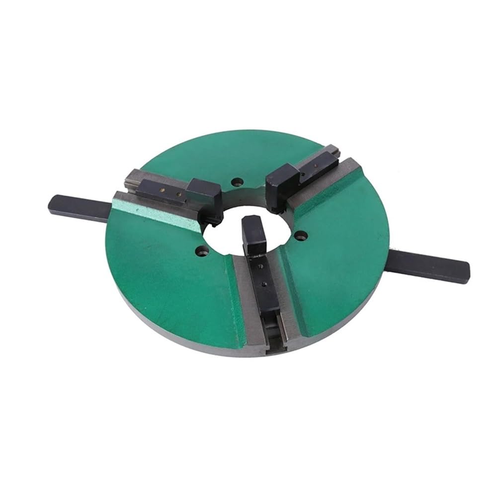 D200 200mm Autocentrante 3 Griffe Mandrino per Tornio Manuale Posizionatore di Saldatura Accessori Foro Centrale 80mm Gamma di Morsetti