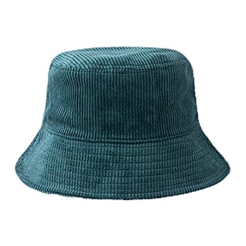 niumanery Winter Corduroy Velvet Bucket Hat Cover