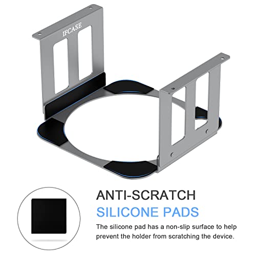 image for IFCASE Aluminum Under Desk Mount for Mac Studio M4 M3 M2 M1 Max, Ultra