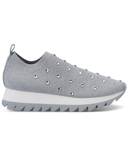 DKNY Women's Abbott Studded Knit Slip on Sneaker 5