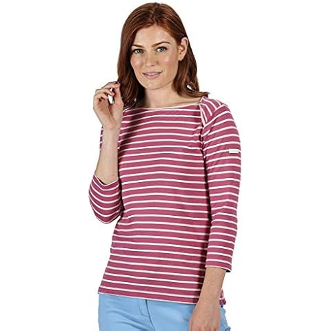 T-shirt rayé manches longues Regatta Polina Cover