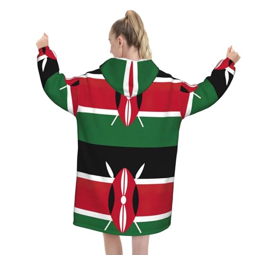Couverture à capuche Kenya : finis les frissons en hiver - 3