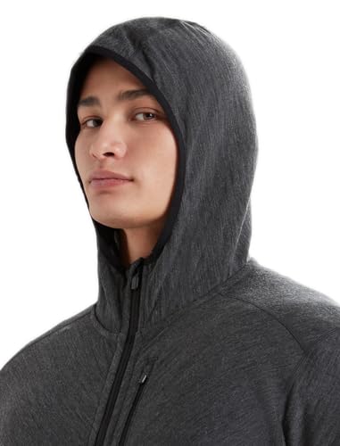 icebreaker Men's Descender Ls Zip Hood3