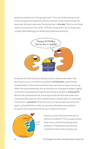 Dragonfruit Peterson, Sarina The Amoeba Sisters' Cartoon Guide To Biology: Science Simplified thumb #2