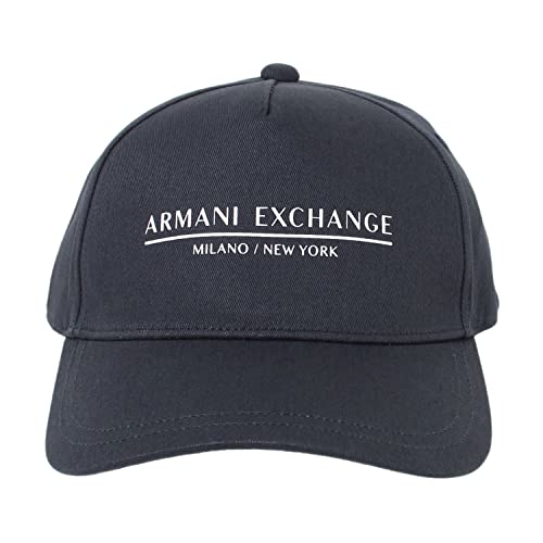 Image of Armani Exchange Men's Milano /New York Logo Baseball Hat
