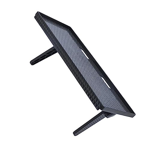 Sosoport Punch Tv Screen Storage Stand Simple Wall Rack for Home Easy Assembly Computer Monitor Shelf Space Saving for Tidier Living Experience