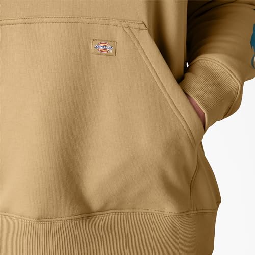 Image of Dickies womens Women's Plus Heavyweight Logo Sleeve Pullover