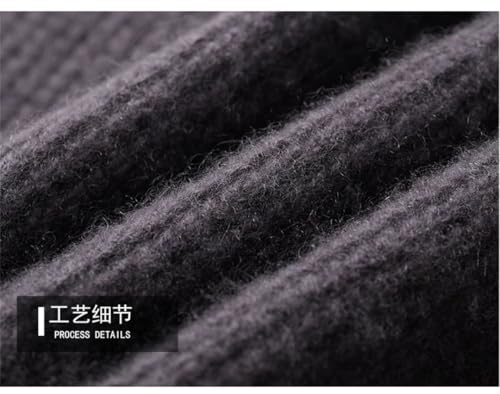 Men' Sweater Pullovers Thick Sweater Warm Knit Loose Bottoming Tops3