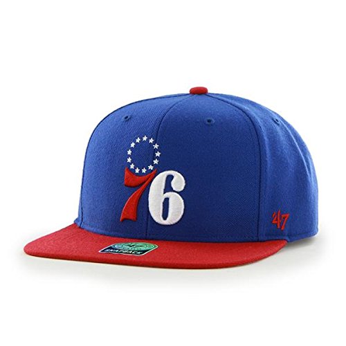 Philadelphia 76ers 47 Brand Gorro Snapback miniatura 1