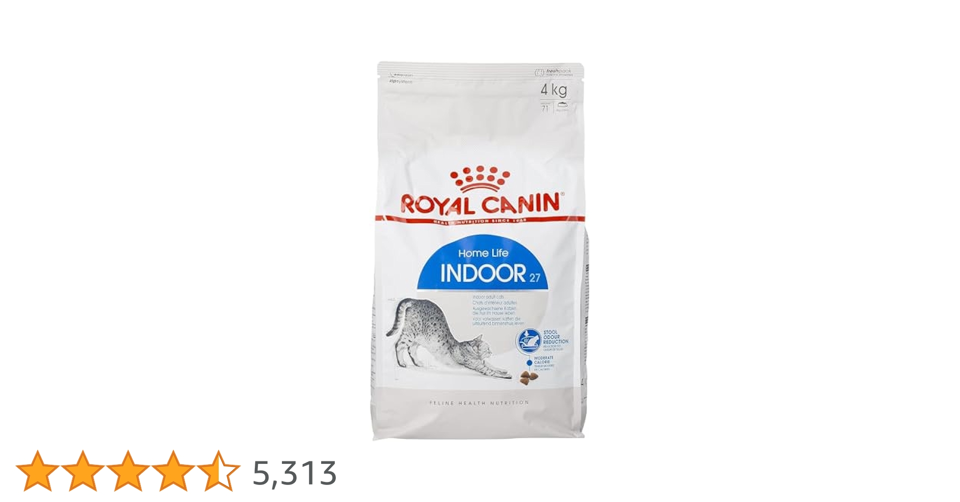 Amazon | ロイヤルカナン FHN インドア 成猫用 4kg | ロイヤル