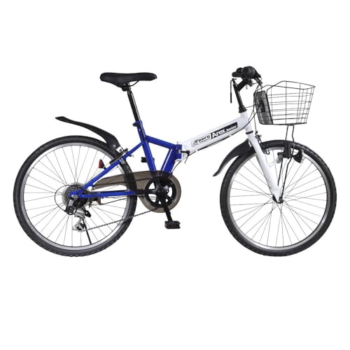 24型6スピードノンパンク折りたたみジュニアマウンテンバイク アレックスJr マルハチマーク