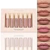 YOUNG-VISION-Matte-Nude-Liquid-Lipstick-Sets-Long-Lasting-and-Waterproof-PinkBrown-Tattoo-Lip-Stick-Pack-Bundles-Lip-GlossLip-Stain-Makeup-Set-for-Women-Labiales-Matte-Larga-Duracion-24 YOUNG VISION Matte Nude Liquid Lipstick Sets, Long Lasting and Waterproof Pink/Brown Lip Stick Pack Bundles, Lip Gloss/Lip Stain Makeup Set for Women, Labiales Matte Larga Duracion 24