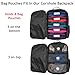 Cornhole Bag Pouch (Silver Color) | Carry Case for 1 Set of 4 Cornhole Bags - Reusable Label - Mesh Ventilation (1)