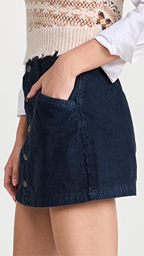Free People Ray Cord Miniskirt4