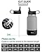 The Mass Straw Lid and Boot for Hydro Flask Wide Mouth and Other Brand Insulated Water Bottle (Fit Wide Mouth 32/40oz, Black)