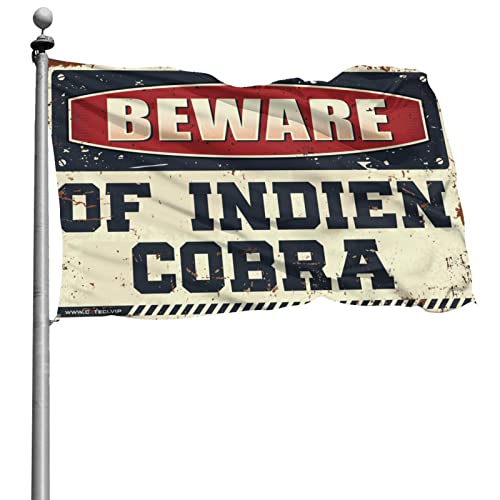 Drapeau Indien Cobra pour cacher un mur nu et décorer sa chambre