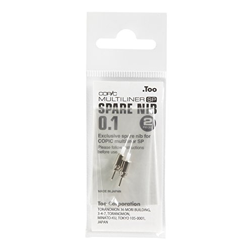 Copic Markers Multiliner with Replaceable Nib, SP 0.1