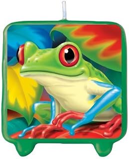 Fun Frogs Molded Candle