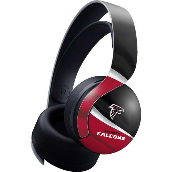 Skinit Decal Gaming Skin Compatible with Pulse 3D Wireless Headset for PS5 - Officially Licensed NFL Atlanta Falcons Design