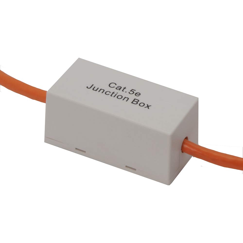 InstallerParts Cat.5E Junction Box - 110 Punch Down Type - Secure Shielded Outdoor Junction Box - UL Listed
