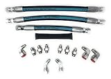 Auto Parts Prodigy High Pressure Oil Pump HPOP Hoses Lines Kit & Crossover Line Compatible with/Replacement for Ford 1999-2003 7.3L