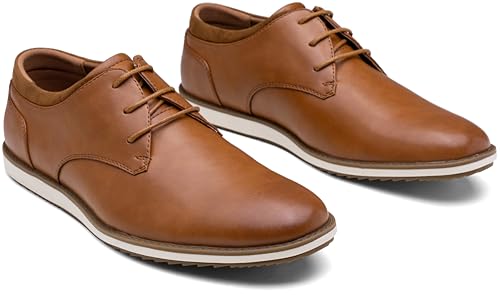 Jousen Men's Dress Shoes Fashion Casual Dress Shoes Business Oxfords for Men2