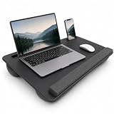JKBSaoLM Large Laptop Lap Desk with Cushion for Bed & Couch, Up to 17.3"