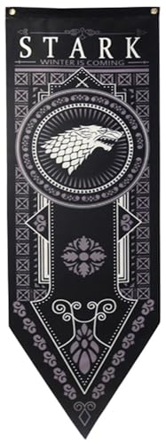 Bannière Game of Thrones Maison Stark 151x47cm