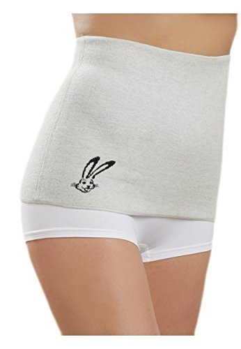 Preisvergleich Produktbild Rückenwärmer mit Logo Hase Gr.M naturmelange [Badartikel]