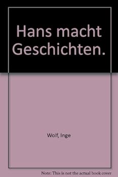 Paperback Hans macht Geschichten. [German] Book