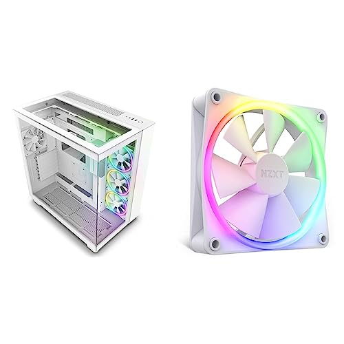 【美品、完品、動作品】NZXT H9 Elite White NZXT H9 Elite ATX Mid Tower PC Case with Dual Chamber White