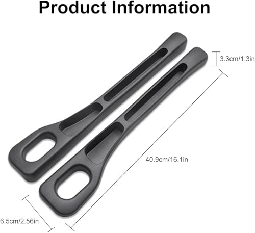 Image of XSKY Universal 2Pcs Car Seat Gap Filler Organizer | EVA Car Gap Pad with Buckle Base Fills Space Between Seat & Console | Car Phone Holder Gap Blocker for Cars, SUVs & Trucks Car Interior Accessories