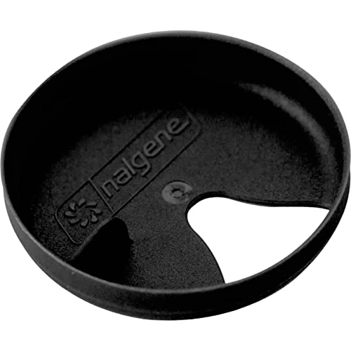 Nalgene Easy Sipper - Designed specifically for your NALGENE 32 Oz wide mouth bottle Black 1-Quart