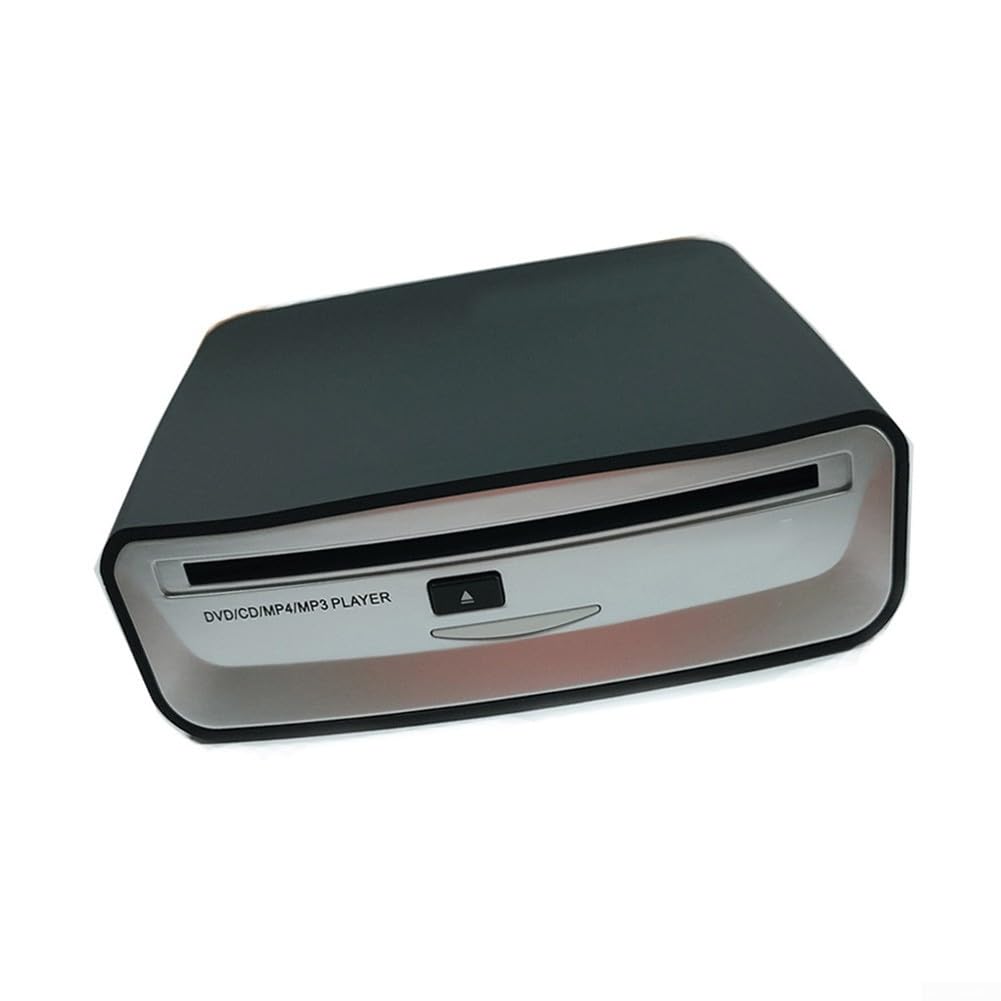 Tragbares CD-Player Gerät ABS Material Robust | Verlustfreie Wiedergabe, präzise Klangqualität, USB-Schnittstelle, kompatibel mit Laptops, schwarz