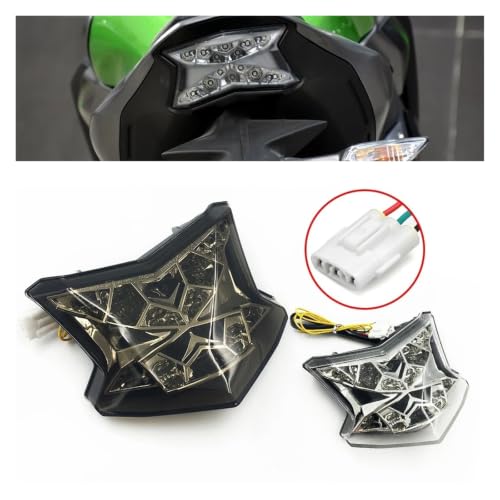 Luz trasera impermeable motocicleta con intermitentes LED Z650 4