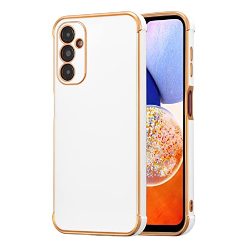 Coque antichoc Samsung S24 fine légère en TPU souple blanc