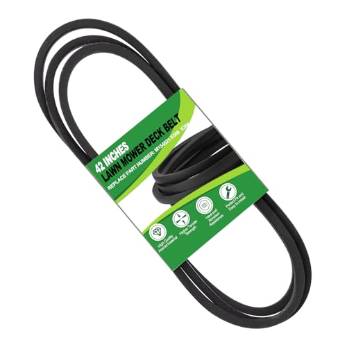 M154621 Mower Deck Belt for John Deere X300 X304 42 Inch Deck Z245 48 EZtrak Zero Turn Mower Drive Belt M154621 Replacement 1/2 x 146