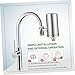 Veemoon Faucet Water Filter System Purifier for Kitchen Sink Efficient Filter Design Reduces Taste and Odor Water Purifying Tool