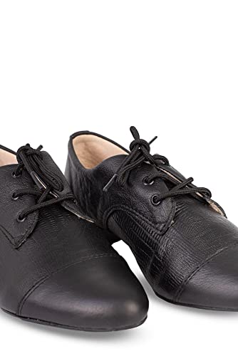 Sapato Oxford em couro 6994-34 - Preto