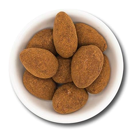 1001 Frucht leckere Schokomandeln mit Zimt I 1 kg beste Schokonüsse I überzogene Mandeln Cover