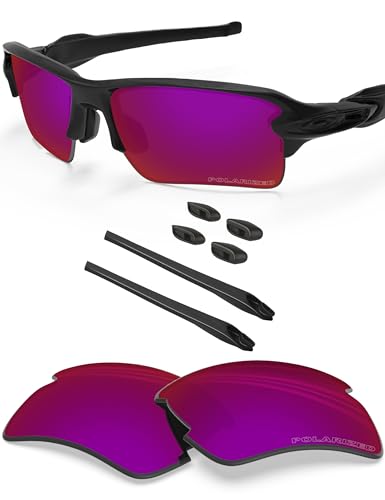 Image of BLAZERBUCK Anti Salt Replacement Lenses & Sock Kit for Oakley Flak 2.0 XL OO9188 Sunglasses