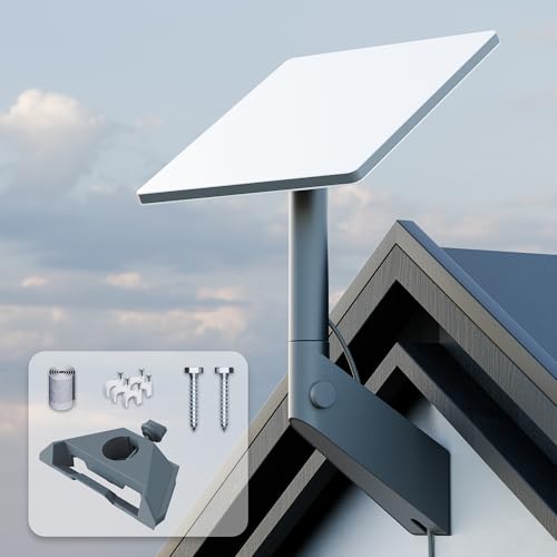 Starlink MIni Wall Mount, 360 Adjustable Starlink Mini Bracket, Gray