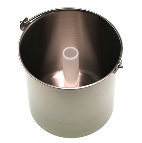 Preisvergleich Produktbild Unold 4880640 Edelstahl-Behälter für 48806 Eismaschine