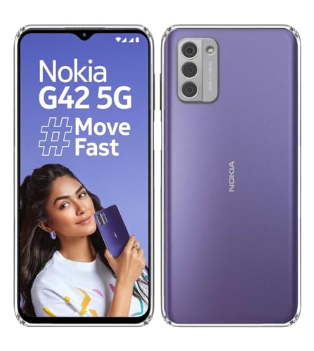 Image of Soft Silicone TPU Back Cover Compatible with Nokia G42 5G